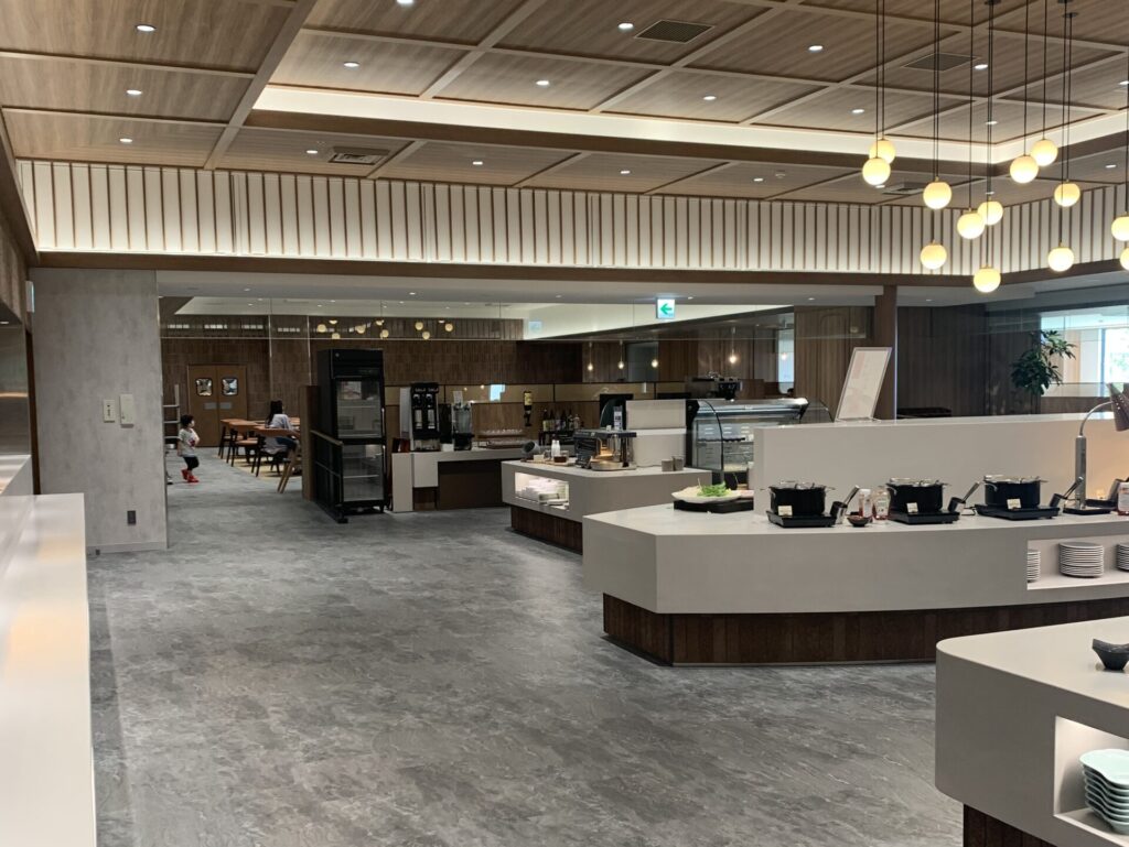 ザ・パルス霧島のレストラン、ビュッフェ会場